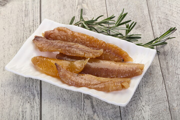 Pickled herring caviar