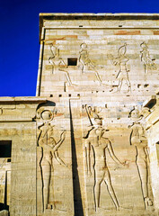 Temple in Philae, Egypt