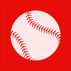 Baseball Ball Vector Illustration