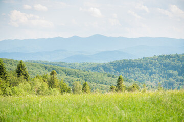 Obraz premium Beautiful mountain landscape in the national park