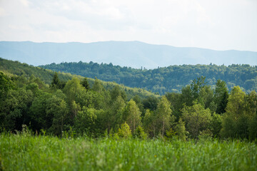 Beautiful mountain landscape in the national park
