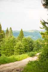 Beautiful mountain landscape in the national park