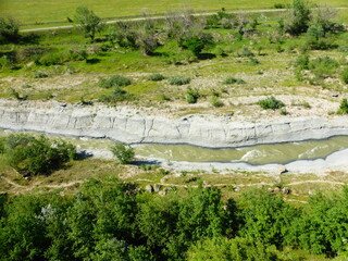 the river Podkumok in the South of Russia