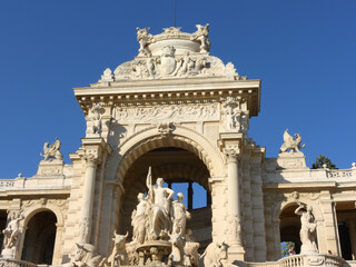 Obraz premium monument Parc Longchamp Marseille