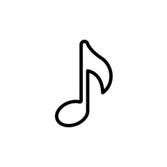 Obraz premium music note icon vector illustration design