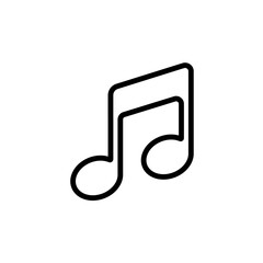 music note icon vector illustration design