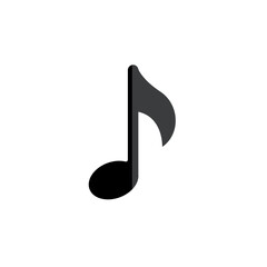 music note icon vector illustration design