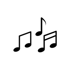 Fototapeta na wymiar music note icon vector illustration design
