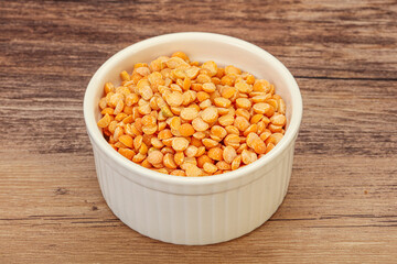 Dry peas for cooking