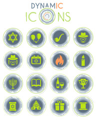 hanukkah dynamic icons