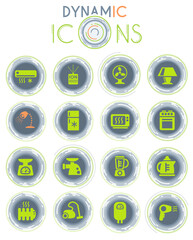 home appliances dynamic icons