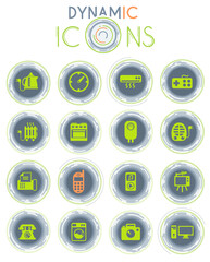 home appliances dynamic icons