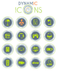 home appliances dynamic icons
