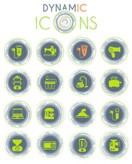 home appliances dynamic icons