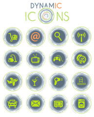 hotel service dynamic icons