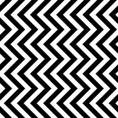 Background with chevrons. Design with chevron. Seamless pattern. Retro style. Vintage design. Simple classic shevron. Abstract arrow texture. Fence geometric. Monochrome black, white backdrop. Vector