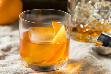 Boozy Bourbon Old Fashioned Cocktail