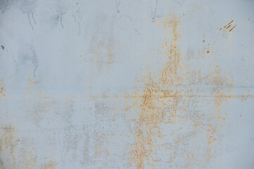 Rusty metal door. Rusty metal texture. Corrosion.