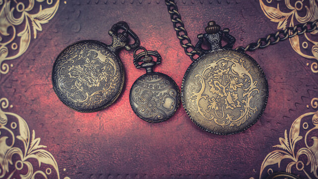 Antique Pocket Watch © Aris Suwanmalee