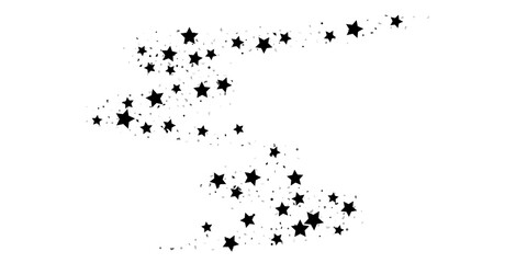 Confetti stars.