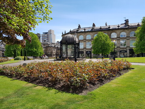 Garden at the heart of Harrogate North Yorkshire UK
