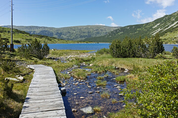 The Fish Lakes (Ribni Ezera) at Rila mountain, Bulgaria