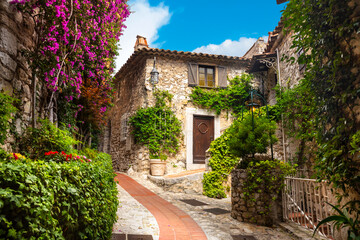 Fototapeta na wymiar The Village of Eze, Provence, Southern France