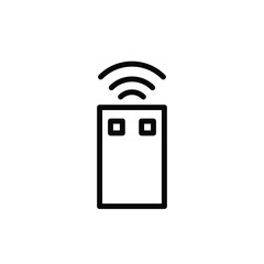 Illustration Vector graphic of remote icon