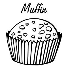 Cupcake with different flavors