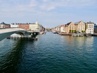 Fototapeta na wymiar Copenhagen during a sunny day. end of august 2019.