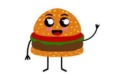 Obraz premium hamburger 