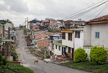 slum in colombia