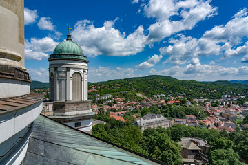 Fototapeta na wymiar View of Esztergom, Hungary