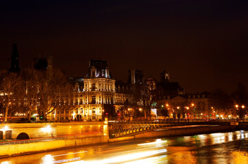 Fototapeta na wymiar paris at night