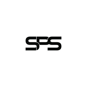 sps letter original monogram logo design