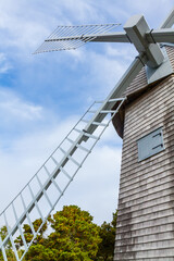 Fototapeta na wymiar Chatham Windmill, Chase Park, Chatham, Massachusetts, USA
