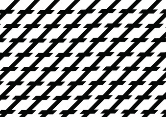 Abstract stripped geometric background. Vector illustration. Stylish vector texture. Retro Monochrome Geometric Background