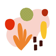 contemporary art work texturestyle icon