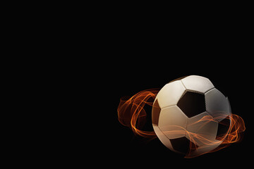 Soccer ball with special effect