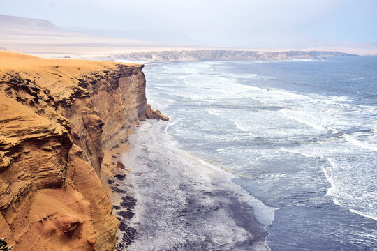 Scenery in Paracas, Peru