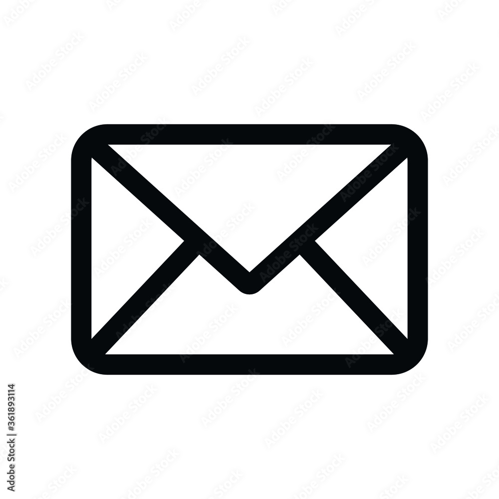 Poster message or mail icon