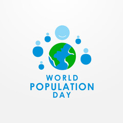 Fototapeta premium World Population Day Vector Design Illustration
