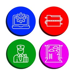 Set of system icons