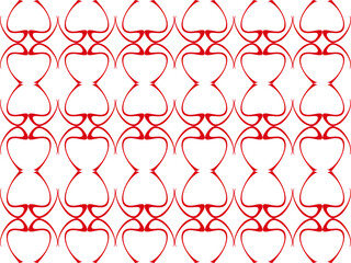 Seamless pattern design with floral background elements, beautiful ornaments, black, white, orange, pink, red, green, yellow, blue, gray, purple