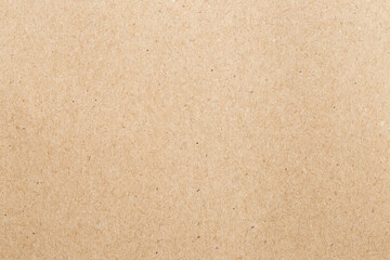 Fototapeta premium Brown paper background. Empty cardboard texture. Craft sheet