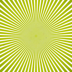  Green sun rays background with stains