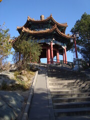 Jingshan Park, beijing, china.