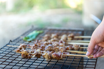 Street food in Thailand called 