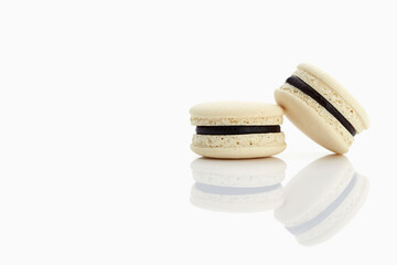 Fresh tasty macaroons