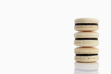 Fresh tasty macaroons